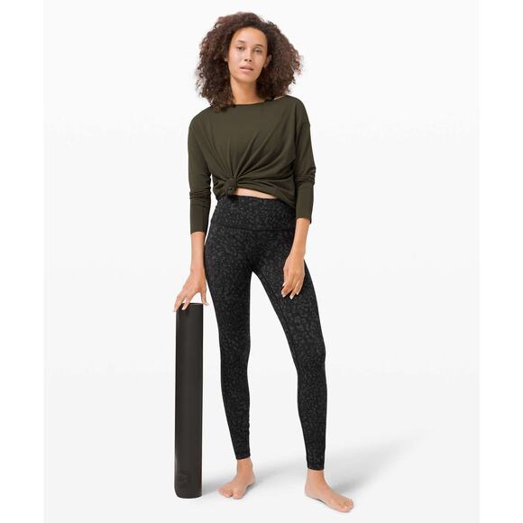 Lululemon Wunder Under High-Rise 28" Legging Wild Thing Camo Size 4 EUC W5BTES - Picture 5 of 12